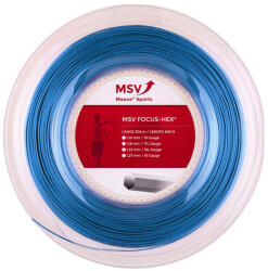 MSV Racordaj tenis "MSV Focus Hex (200 m) - sky blue