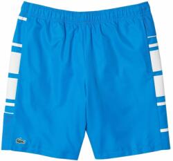 Lacoste Pantaloni scurți tenis bărbați "Lacoste SPORT Men Printed Side Bands Shorts - blue/white