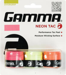 Gamma Overgrip "Gamma Neon Tac pink/yellow/orange 3P