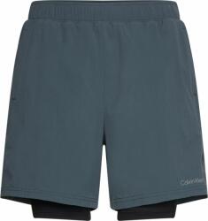 Calvin Klein Pantaloni scurți tenis bărbați "Calvin Klein WO 2 in 1 Woven Short - dark slate