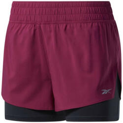 Reebok Pantaloni scurți tenis dame "Reebok Workout Ready Run 2 in 1 Short W - punch berry