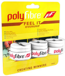 Polyfibre Overgrip "Polyfibre Feel It Overgrip 3P - white