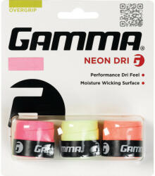 Gamma Overgrip "Gamma Neon Dri pink/yellow/orange 3P