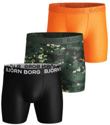 Björn Borg Boxeri sport bărbați "Björn Borg Shorts Per BB Digital Woodland 3P - duck green