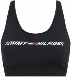 Tommy Hilfiger Bustieră "Tommy Hilfiger Mid Intensity Graphic Racer Bra - Negru