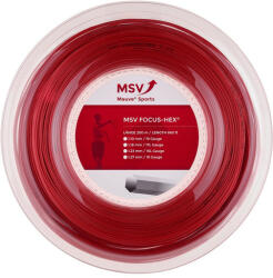 MSV Racordaj tenis "MSV Focus Hex (200 m) - red