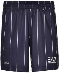 EA7 Pantaloni scurți tenis bărbați "EA7 Man Jersey Shorts - blue/white