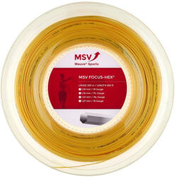 MSV Racordaj tenis "MSV Focus Hex (200 m) - yellow