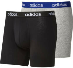 Adidas Boxeri sport bărbați "Adidas Linear Brief 2P - black/medium grey heather