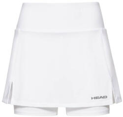 Head Fustă tenis dame "Head Club Basic Skort Long W - Alb