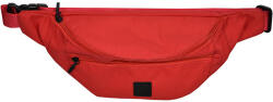 Fila Coated Canvas Double Zipper Waistbag - true red