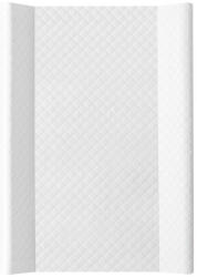 Ceba - 2 oldalas pelenkázó szőnyeg fix táblával (50x70) Comfort Caro Fehér