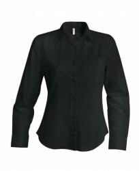 Kariban Női blúz Kariban KA549 Jessica > Ladies' Long-Sleeved Shirt -XL, Zinc