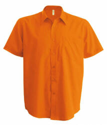 Kariban Férfi ing Kariban KA551 Ace - Short-Sleeved Shirt -3XL, Orange