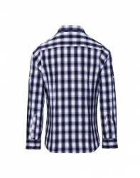 Premier Női blúz Premier PR350 Mulligan' Check - Women'S Long Sleeve Cotton Shirt -XL, White/Navy
