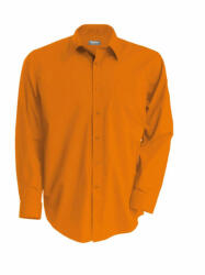 Kariban Férfi ing Kariban KA545 Jofrey > Long-Sleeved Shirt -S, Orange