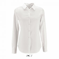 SOL'S Női blúz SOL'S SO02103 Sol'S Brody Women - Herringbone Shirt -L, White