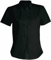 Kariban Női blúz Kariban KA548 Judith > Ladies' Short-Sleeved Shirt -XS, Zinc