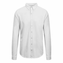So Denim Férfi ing So Denim SD042 Oscar Knitted Shirt -S, White