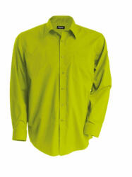 Kariban Férfi ing Kariban KA545 Jofrey > Long-Sleeved Shirt -4XL, Burnt Lime
