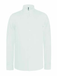 Kariban Férfi ing Kariban KA515 Men'S Long-Sleeved Mandarin Collar Shirt -2XL, White
