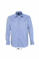 SOL'S Férfi ing SOL'S SO17000 Sol'S Brighton - Long Sleeve Stretch Men'S Shirt -S, Bright Sky
