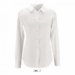SOL'S Női blúz SOL'S SO02103 Sol'S Brody Women - Herringbone Shirt -XS, White