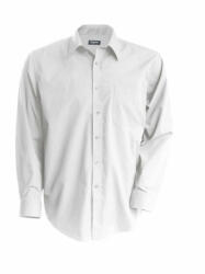 Kariban Férfi ing Kariban KA545 Jofrey > Long-Sleeved Shirt -6XL, White