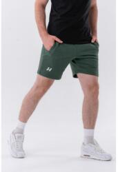 NEBBIA Pantaloni scurți pentru bărbați Relaxed-fit Dark Green L