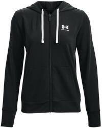 Under Armour Női funkcionális cipzár nélküli pulcsi Under Armour RIVAL TERRY FZ HOODIE W fekete 1369853-001 - XS