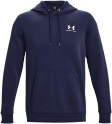 Under Armour Férfi sportos cipzár nélküli pulcsi Under Armour ESSENTIAL FLEECE HOODIE kék 1373880-410 - XXL