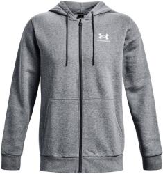 Under Armour Férfi sportos cipzáras pulcsi Under Armour ESSENTIAL FLEECE FZ HOOD szürke 1373881-012 - S