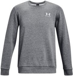Under Armour Férfi sportos cipzár nélküli pulcsi Under Armour ESSENTIAL FLEECE CREW szürke 1374250-012 - M