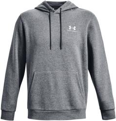 Under Armour Férfi sportos cipzár nélküli pulcsi Under Armour ESSENTIAL FLEECE HOODIE szürke 1373880-012 - XXL