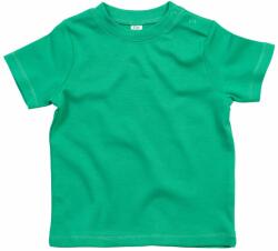 Babybugz Egyszínű csecsemő póló - Középzöld | 3-6 hónap (BZ02-1000256882)