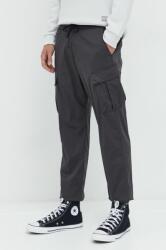 Abercrombie & Fitch nadrág férfi, szürke - szürke XL
