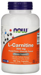 NOW L-Carnitine Carnipure, 500 mg, Now Foods, 180 capsule
