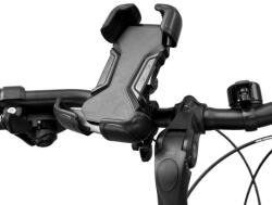 MG Handlebar suport telefon pentru bicicletă, negru (WBHBK6)