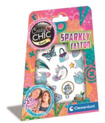 Clementoni Crazy Chic - Sparkly Tatto csomag (18120)