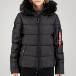 Alpha Industries Hooded Puffer Alpha Woman - black - snipersw - 81 990 Ft