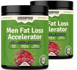 GreenFood Nutrition GREENFOOD PERFORMANCE - MEN FAT LOSS ACCELERATOR - ZSÍRÉGETÉST GYORSÍTÓ ITALPOR - 2x420 G