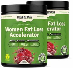 GreenFood Nutrition GREENFOOD PERFORMANCE - WOMEN FAT LOSS ACCELERATOR - NŐI ZSÍRÉGETÉST GYORSÍTÓ ITALPOR - 2x420 G