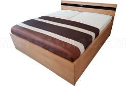 Quality Beds Leo ágyneműtartós bükk ágykeret 120x200cm