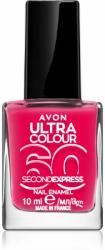 Avon Ultra Colour 60 Second Express lac de unghii cu uscare rapida culoare Fun N Fuchsia 10 ml