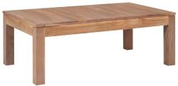 vidaXL Măsuță de cafea, 110x60x40 cm, lemn de tec cu finisaj natural (246955) Masa de cafea
