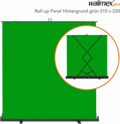 Walimex pro Roll-up 210x220cm Fotós háttér - Zöld (23209) - bestmarkt