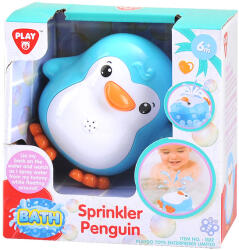Playgo Playgo: Jucărie de baie pinguin care stropește cu apă - albastru (1822)