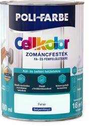 POLI-FARBE Cellkolor selyemfényű zománcfesték - Barna, 0.80 l