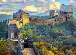Bluebird Puzzle 90286 - Wall of China - 1000 db-os puzzle