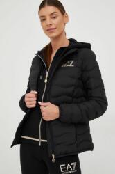 EA7 Emporio Armani rövid kabát női, fekete, átmeneti - fekete XS - answear - 44 990 Ft